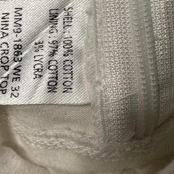 Vintage  Cami With Cute Laced Ruffles Size Medium 100% Cotton Perfect For Summer - Picture 4 of 4